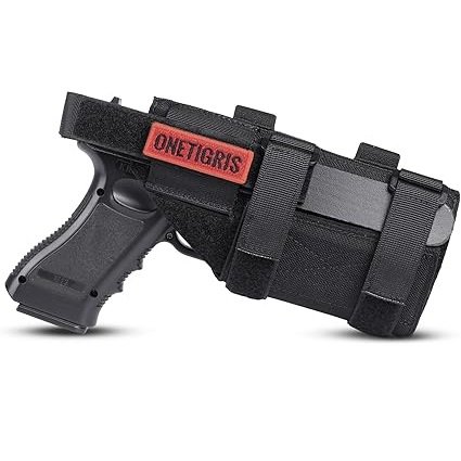 OneTigris L’étui à Pistolet Holster Molle Tactique en Nylon 1000D pour Airsoft